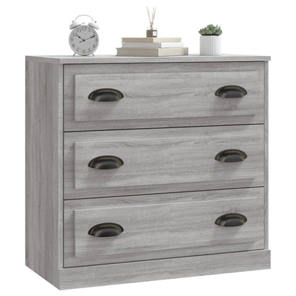 Sideboard Grau Sonoma 70x35,5x67,5 cm Holzwerkstoff - Pazzar.ch