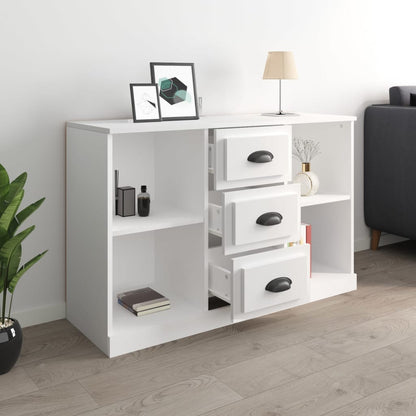 Sideboard Weiß 104,5x35,5x67,5 cm Holzwerkstoff - Pazzar.ch