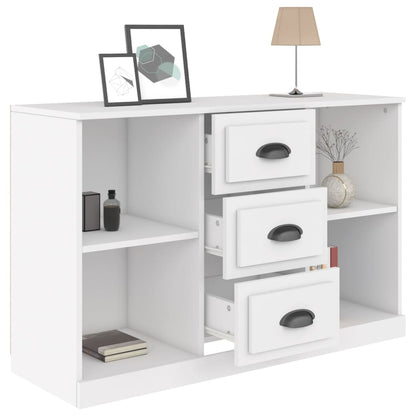 Sideboard Weiß 104,5x35,5x67,5 cm Holzwerkstoff - Pazzar.ch