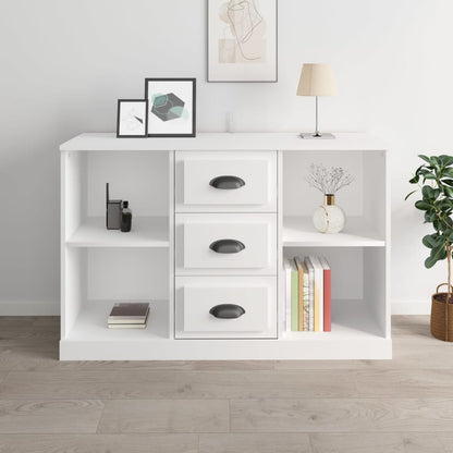 Sideboard Weiß 104,5x35,5x67,5 cm Holzwerkstoff - Pazzar.ch