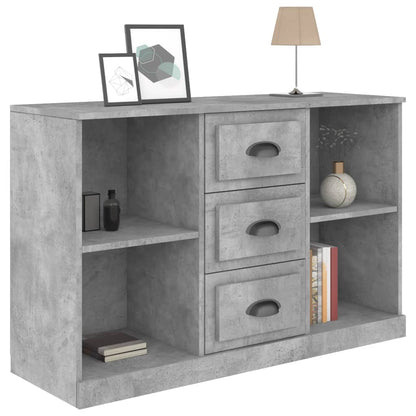 Sideboard Betongrau 104,5x35,5x67,5 cm Holzwerkstoff - Pazzar.ch