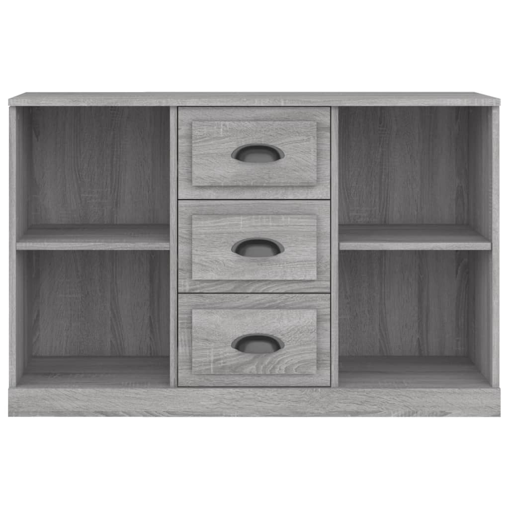 Sideboard Grau Sonoma 104,5x35,5x67,5 cm Holzwerkstoff - Pazzar.ch