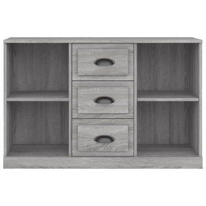 Sideboard Grau Sonoma 104,5x35,5x67,5 cm Holzwerkstoff - Pazzar.ch
