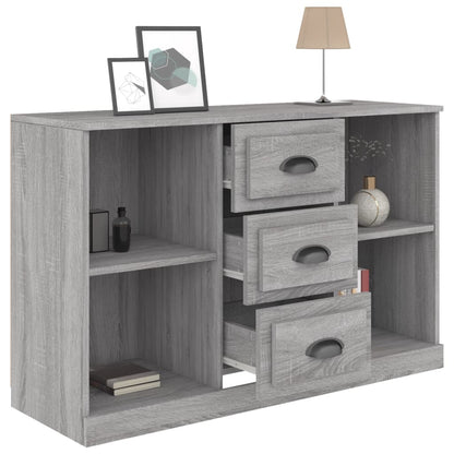 Sideboard Grau Sonoma 104,5x35,5x67,5 cm Holzwerkstoff - Pazzar.ch