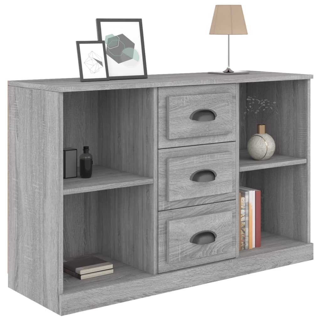 Sideboard Grau Sonoma 104,5x35,5x67,5 cm Holzwerkstoff - Pazzar.ch