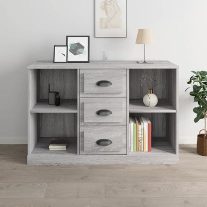 Sideboard Grau Sonoma 104,5x35,5x67,5 cm Holzwerkstoff - Pazzar.ch