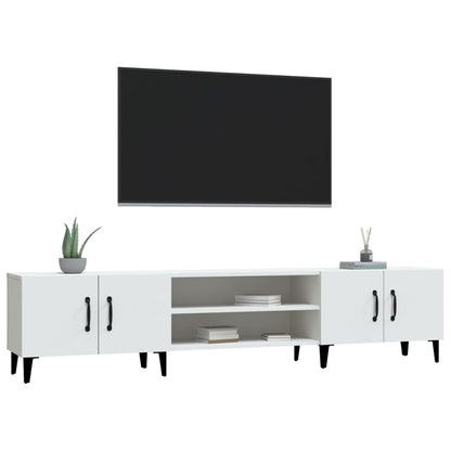 TV-Schrank Weiß 180x31,5x40 cm Holzwerkstoff - Pazzar.ch