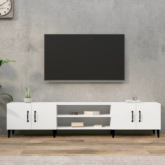 TV-Schrank Weiß 180x31,5x40 cm Holzwerkstoff - Pazzar.ch