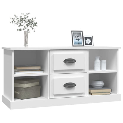 TV-Schrank Weiß 99,5x35,5x48 cm Holzwerkstoff - Pazzar.ch