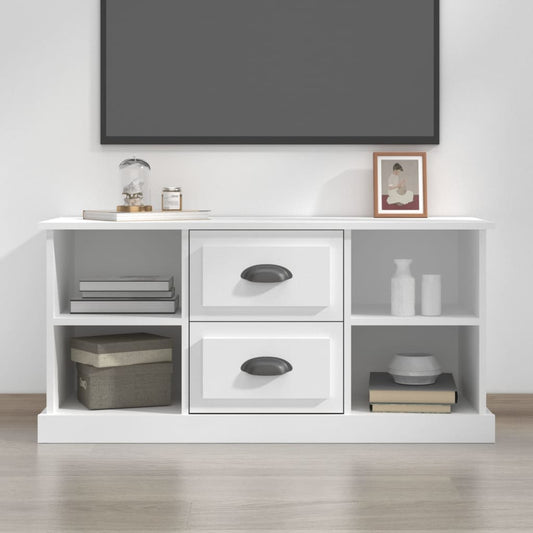 TV-Schrank Weiß 99,5x35,5x48 cm Holzwerkstoff - Pazzar.ch