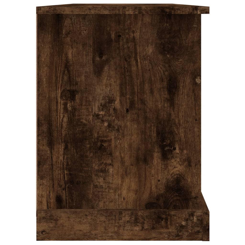 TV-Schrank Räuchereiche 99,5x35,5x48 cm Holzwerkstoff - Pazzar.ch
