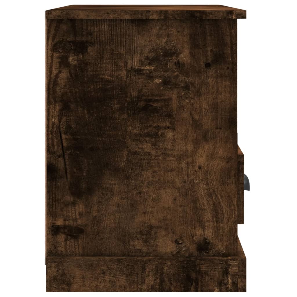 TV-Schrank Räuchereiche 80x35x50 cm Holzwerkstoff - Pazzar.ch