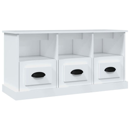 TV-Schrank Weiß 100x35x50 cm Holzwerkstoff - Pazzar.ch