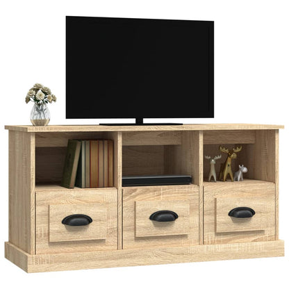 TV-Schrank Sonoma-Eiche 100x35x50 cm Holzwerkstoff - Pazzar.ch