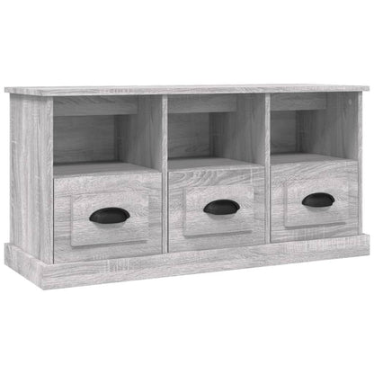 TV-Schrank Grau Sonoma 100x35x50 cm Holzwerkstoff - Pazzar.ch