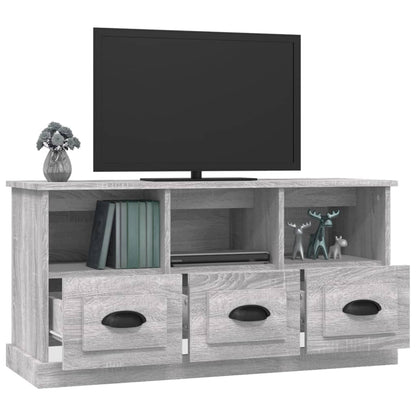 TV-Schrank Grau Sonoma 100x35x50 cm Holzwerkstoff - Pazzar.ch