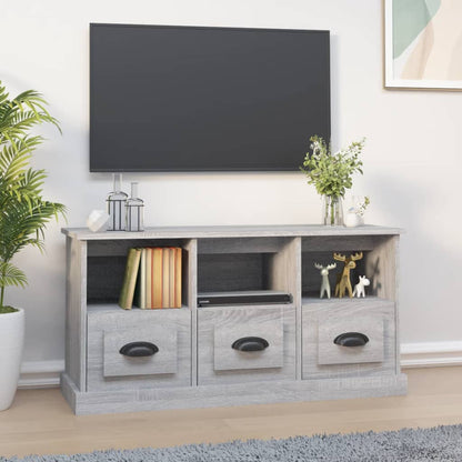 TV-Schrank Grau Sonoma 100x35x50 cm Holzwerkstoff - Pazzar.ch