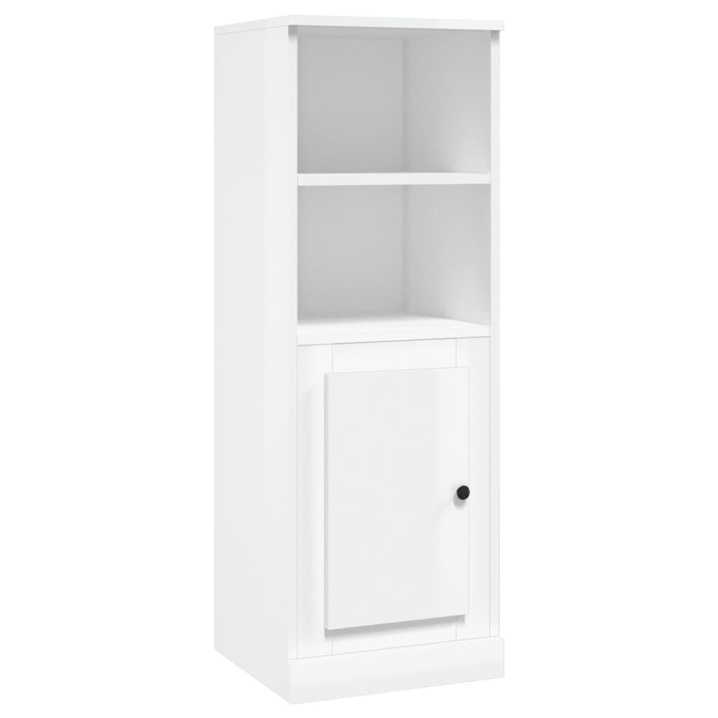 Highboard Hochglanz-Weiß 36x35,5x103,5 cm Holzwerkstoff - Pazzar.ch