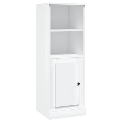 Highboard Hochglanz-Weiß 36x35,5x103,5 cm Holzwerkstoff - Pazzar.ch