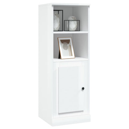 Highboard Hochglanz-Weiß 36x35,5x103,5 cm Holzwerkstoff - Pazzar.ch