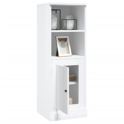 Highboard Hochglanz-Weiß 36x35,5x103,5 cm Holzwerkstoff - Pazzar.ch