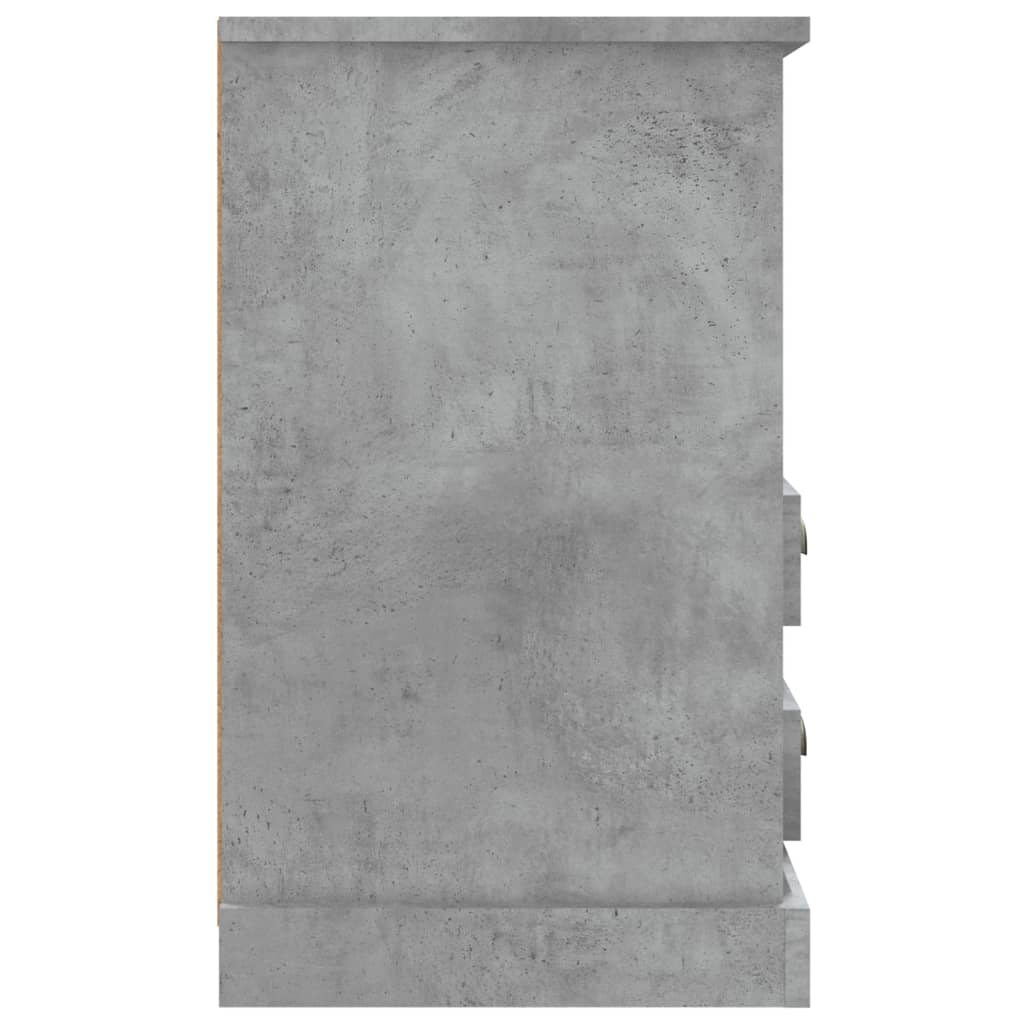 Nachttische 2 Stk. Betongrau 43x36x60 cm - Pazzar.ch