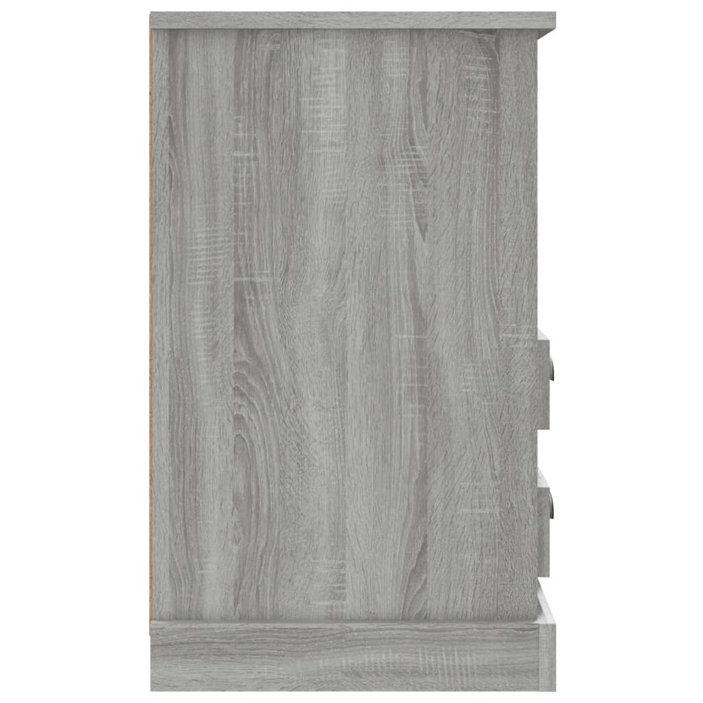 Nachttische 2 Stk. Grau Sonoma 43x36x60 cm - Pazzar.ch