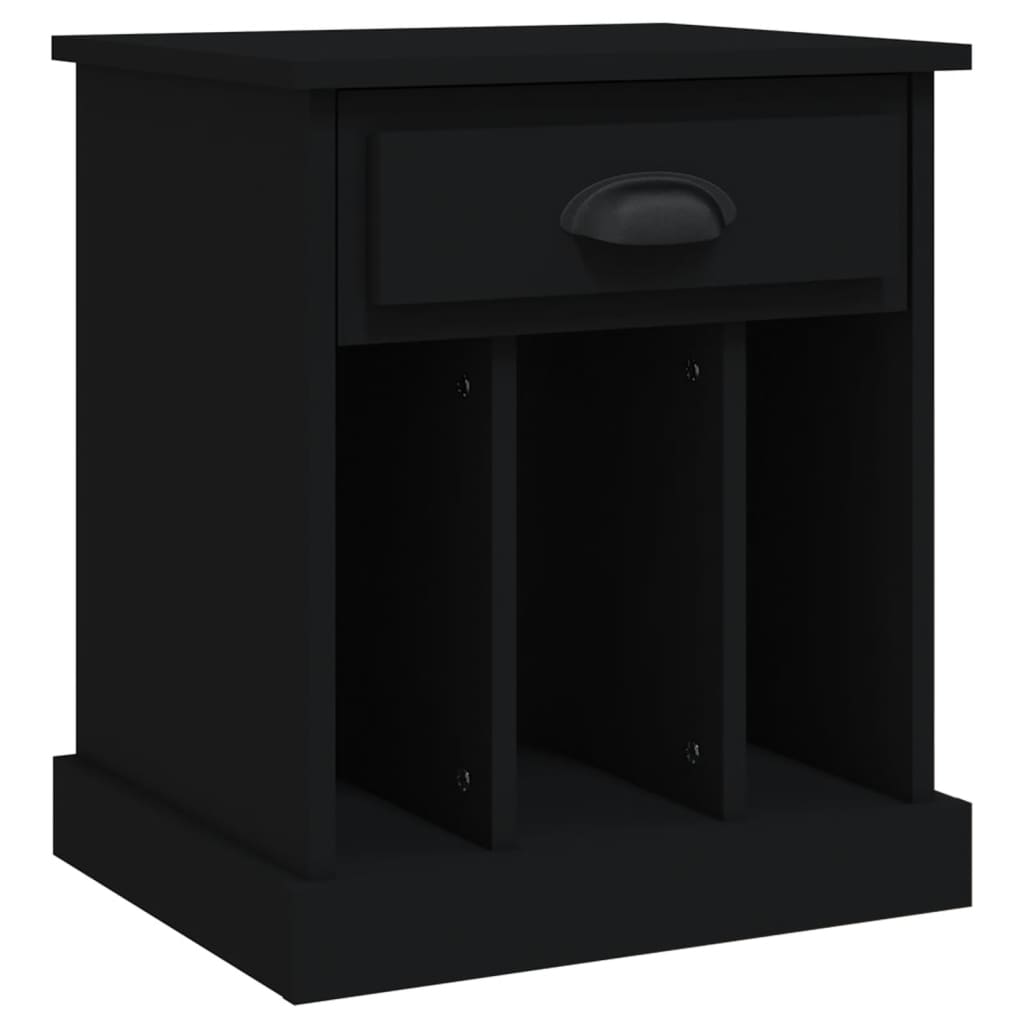 Nachttische 2 Stk. Schwarz 43x36x50 cm - Pazzar.ch