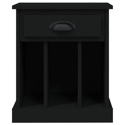 Nachttische 2 Stk. Schwarz 43x36x50 cm - Pazzar.ch