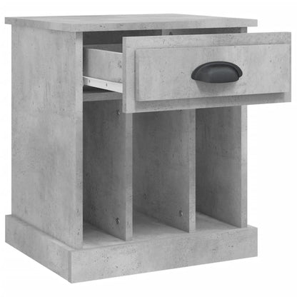 Nachttische 2 Stk. Betongrau 43x36x50 cm - Pazzar.ch