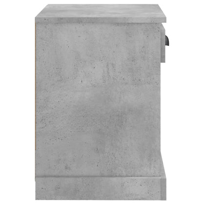 Nachttische 2 Stk. Betongrau 43x36x50 cm - Pazzar.ch