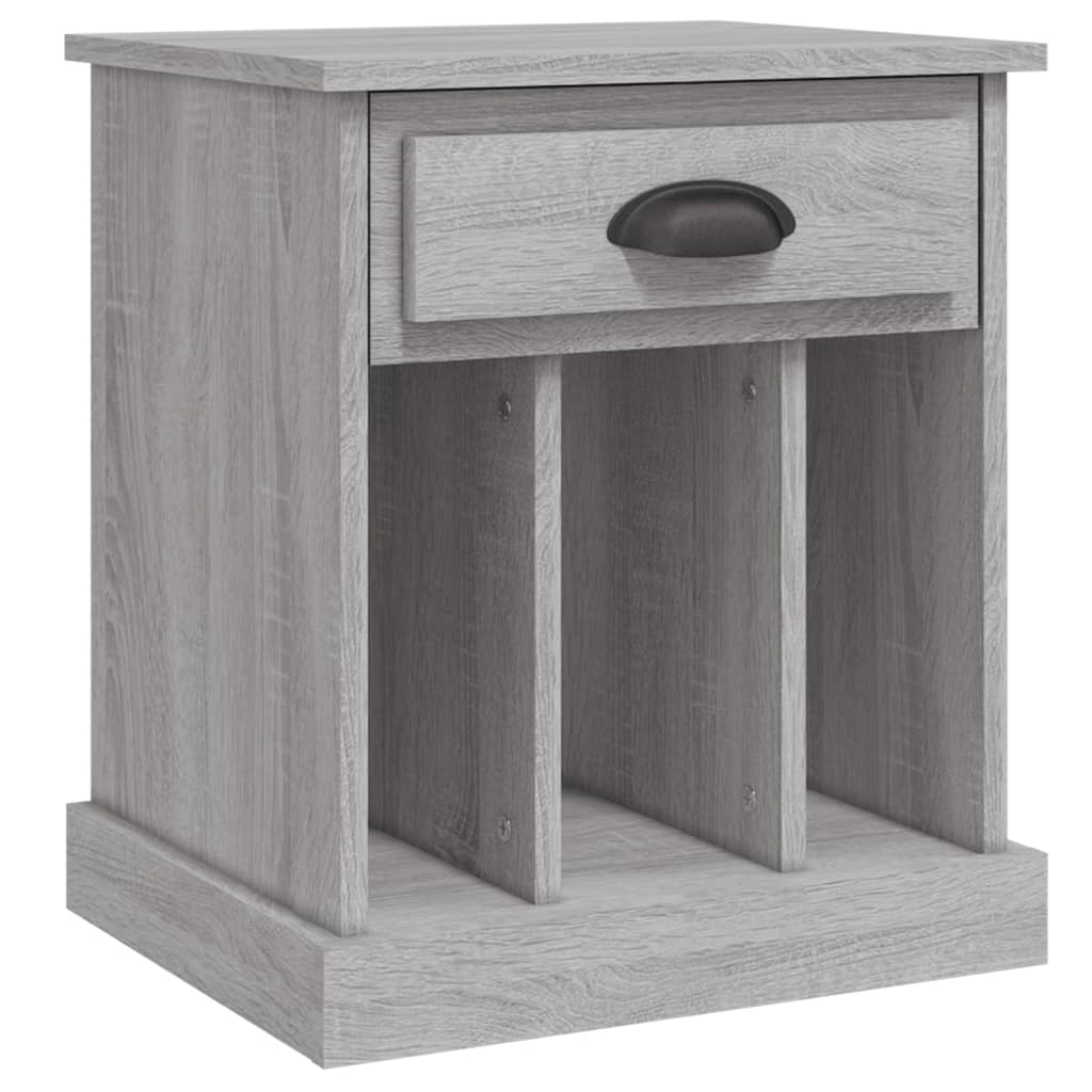 Nachttische 2 Stk. Grau Sonoma 43x36x50 cm - Pazzar.ch