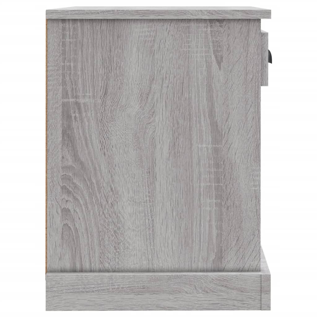 Nachttische 2 Stk. Grau Sonoma 43x36x50 cm - Pazzar.ch