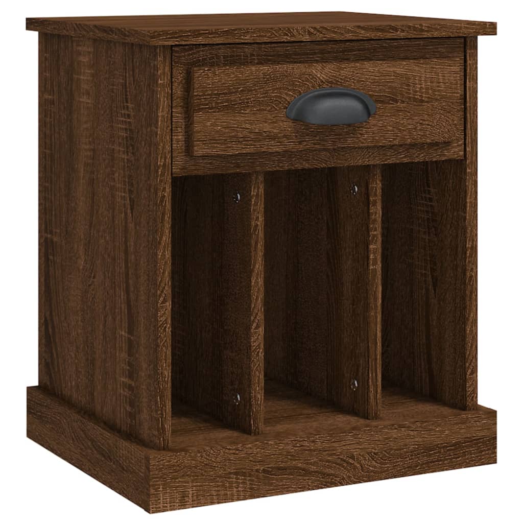 Nachttisch Braun Eichen-Optik 43x36x50 cm - Pazzar.ch
