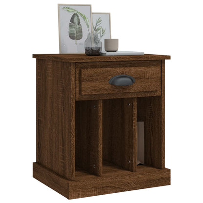 Nachttische 2 Stk. Braun Eichen-Optik 43x36x50 cm - Pazzar.ch