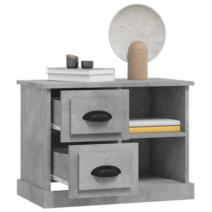 Nachttisch Betongrau 60x35,5x45 cm - Pazzar.ch