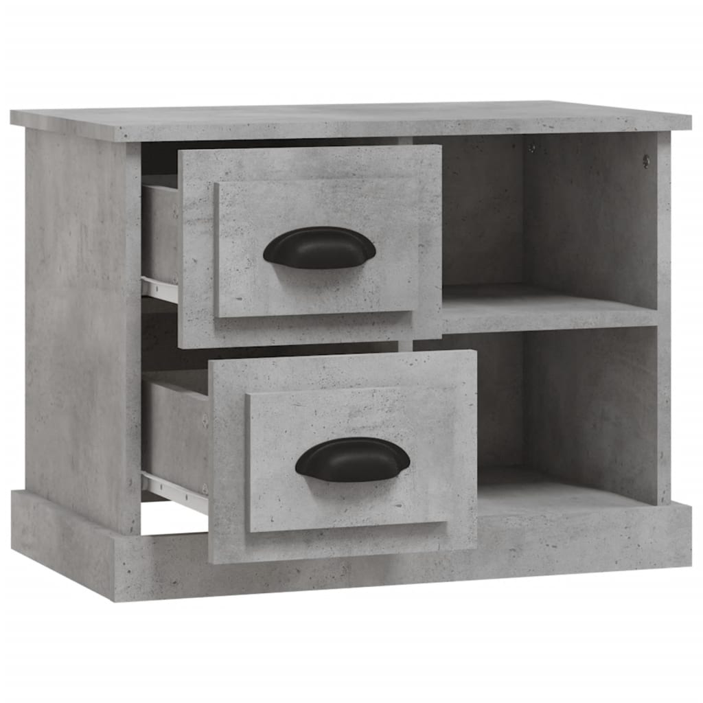 Nachttisch Betongrau 60x35,5x45 cm - Pazzar.ch