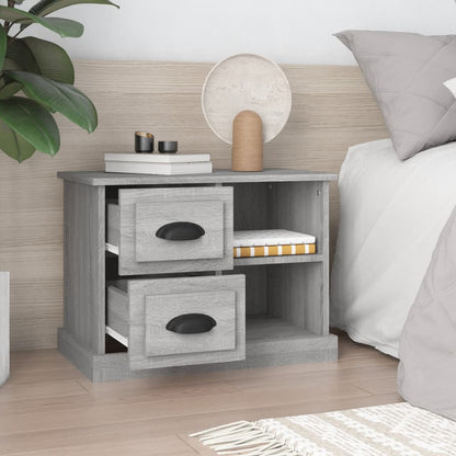 Nachttisch Grau Sonoma 60x35,5x45 cm - Pazzar.ch