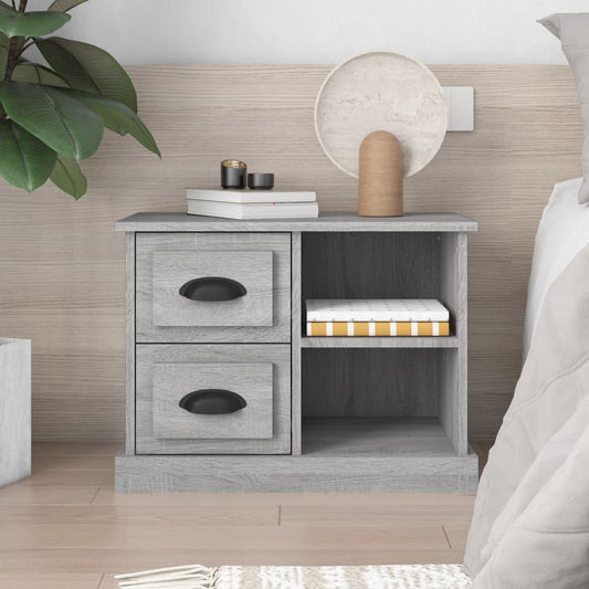 Nachttisch Grau Sonoma 60x35,5x45 cm - Pazzar.ch