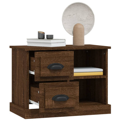 Nachttisch Braun Eichen-Optik 60x35,5x45 cm - Pazzar.ch