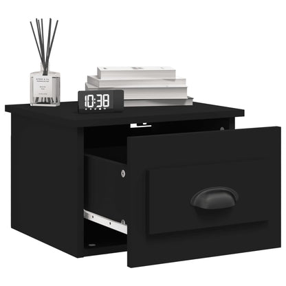 Wand-Nachttisch Schwarz 41,5x36x28 cm - Pazzar.ch