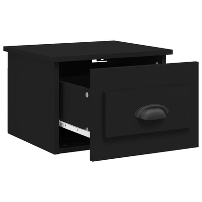 Wand-Nachttisch Schwarz 41,5x36x28 cm - Pazzar.ch