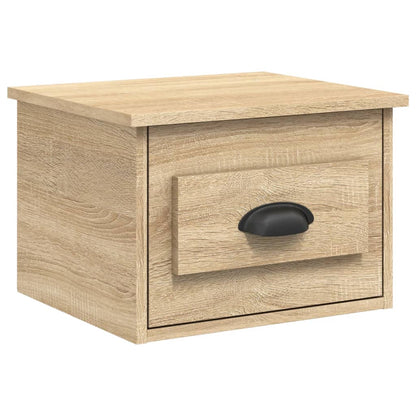 Wand-Nachttische 2 Stk. Sonoma-Eiche 41,5x36x28 cm - Pazzar.ch