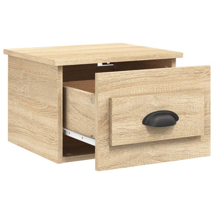 Wand-Nachttische 2 Stk. Sonoma-Eiche 41,5x36x28 cm - Pazzar.ch