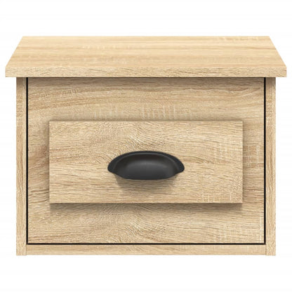Wand-Nachttische 2 Stk. Sonoma-Eiche 41,5x36x28 cm - Pazzar.ch