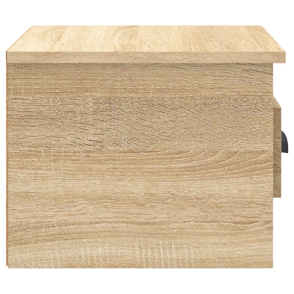 Wand-Nachttische 2 Stk. Sonoma-Eiche 41,5x36x28 cm - Pazzar.ch