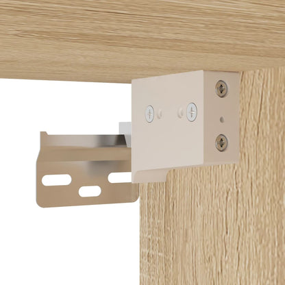 Wand-Nachttische 2 Stk. Sonoma-Eiche 41,5x36x53 cm - Pazzar.ch