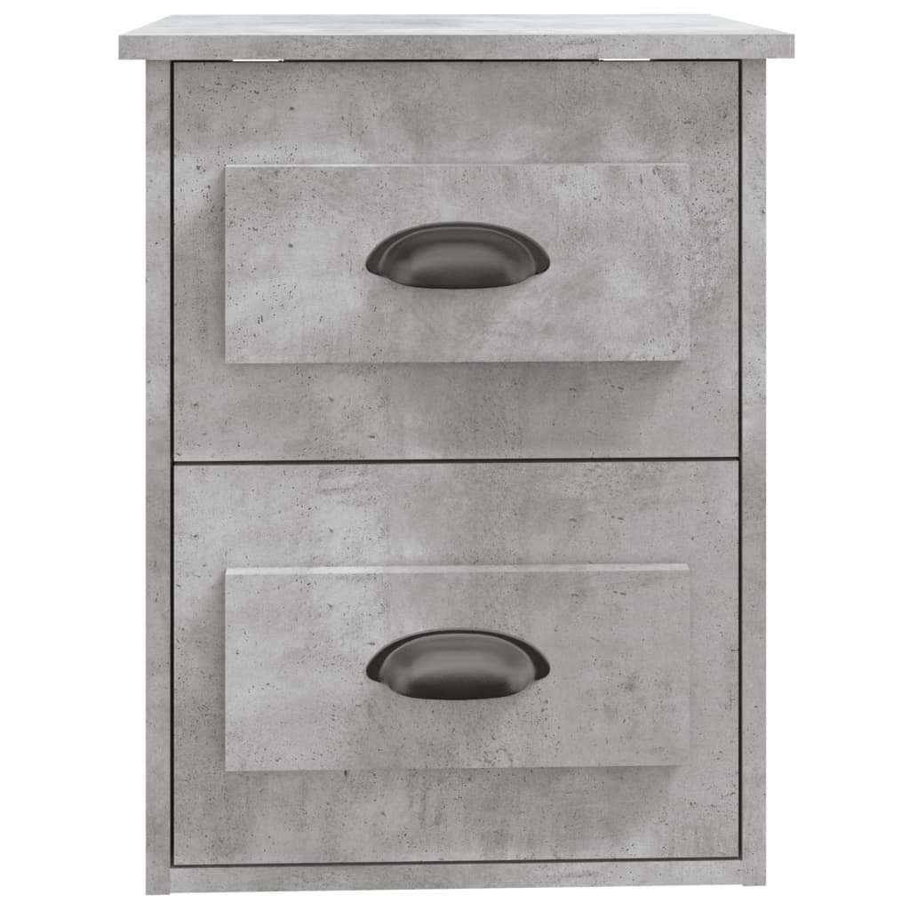 Wand-Nachttisch Betongrau 41,5x36x53 cm - Pazzar.ch