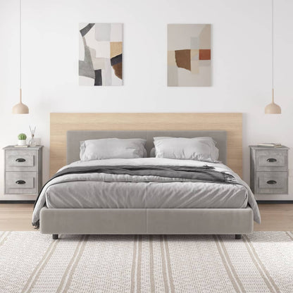 Wand-Nachttische 2 Stk. Betongrau 41,5x36x53 cm - Pazzar.ch