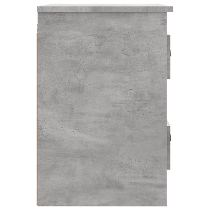 Wand-Nachttische 2 Stk. Betongrau 41,5x36x53 cm - Pazzar.ch